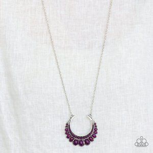 Count to ZEN Purple Necklace